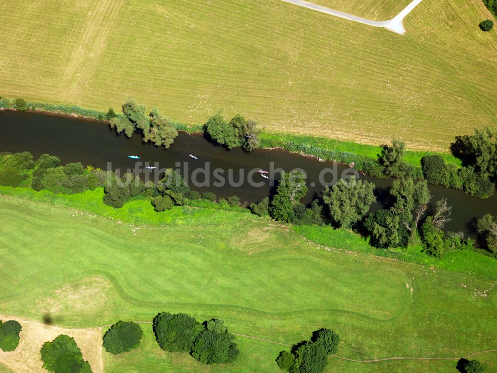 Starzach aus der Vogelperspektive: Golfplatz in Starzach im Bundesland Baden-Württemberg, Deutschland