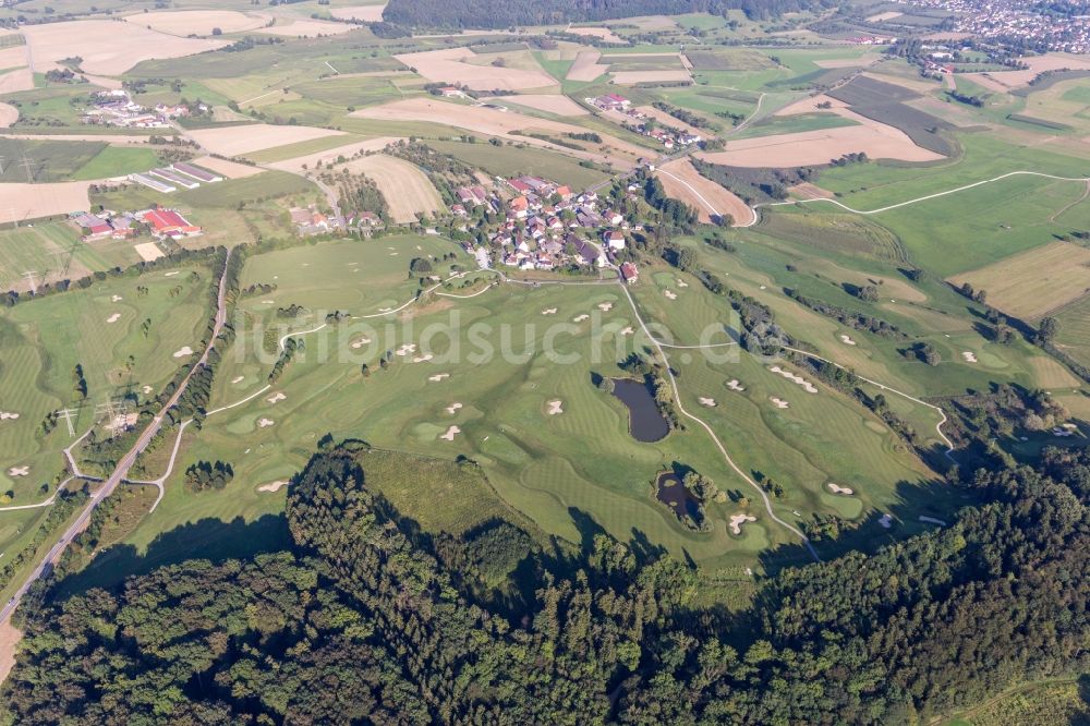 Steißlingen aus der Vogelperspektive: Golfplatz STEISSLINGEN GMBH in Steißlingen im Bundesland Baden-Württemberg, Deutschland