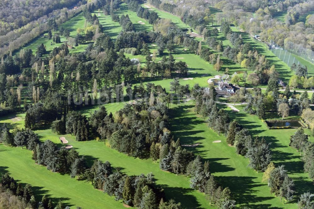 Luftbild Versailles - Golfplatz in Versailles in Ile-de-France, Frankreich