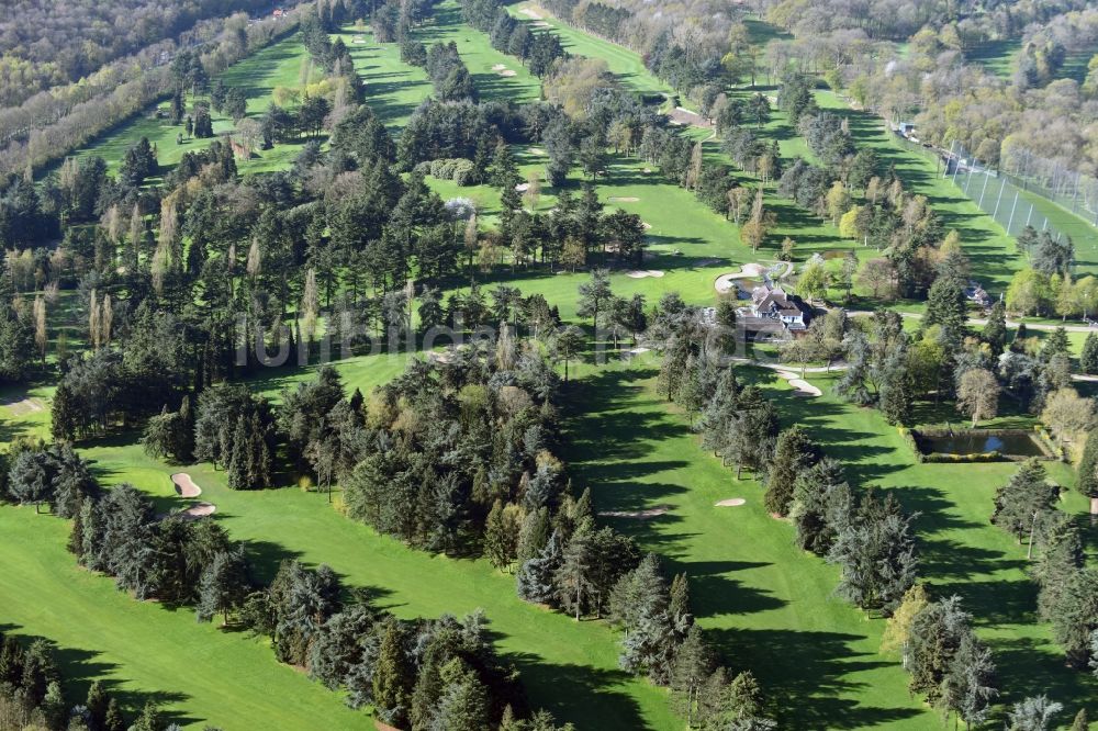 Luftaufnahme Versailles - Golfplatz in Versailles in Ile-de-France, Frankreich