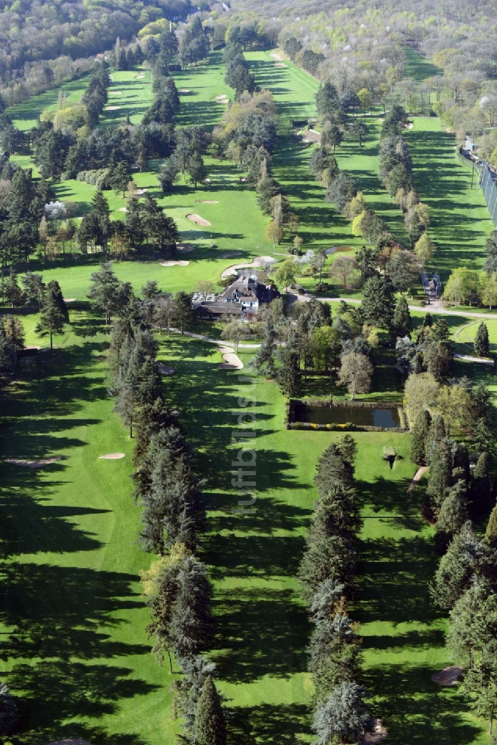 Luftbild Versailles - Golfplatz in Versailles in Ile-de-France, Frankreich