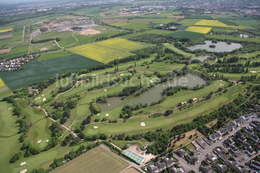 Luftbild Wiesbaden - Golfplatz in Wiesbaden im Bundesland Hessen