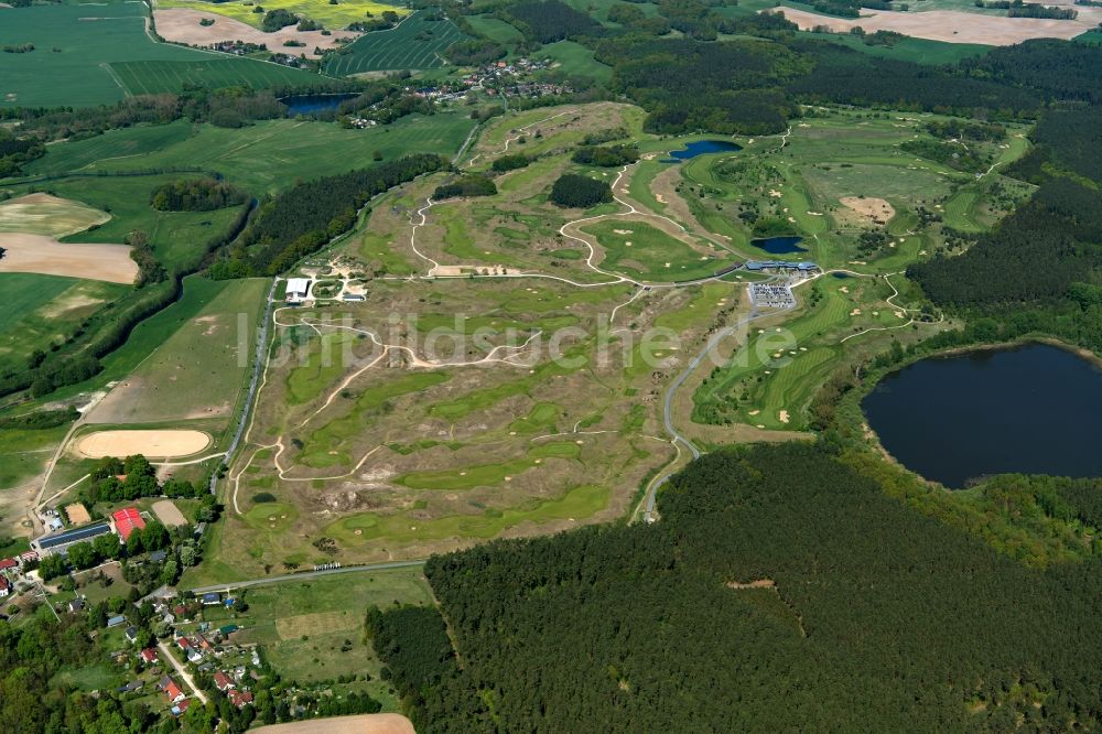 Luftbild Gneven - Golfplatz der WINSTONgolf GmbH in Gneven im Bundesland Mecklenburg-Vorpommern, Deutschland