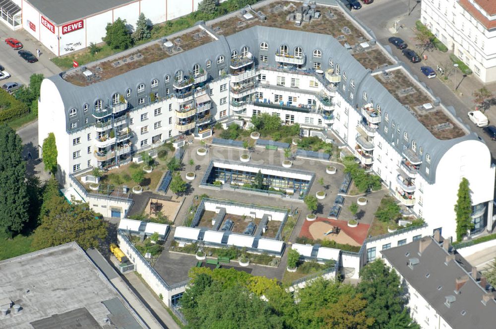 Berlin von oben - Gotlindestraße Ecke Wotanstraße in Berlin-Lichtenberg