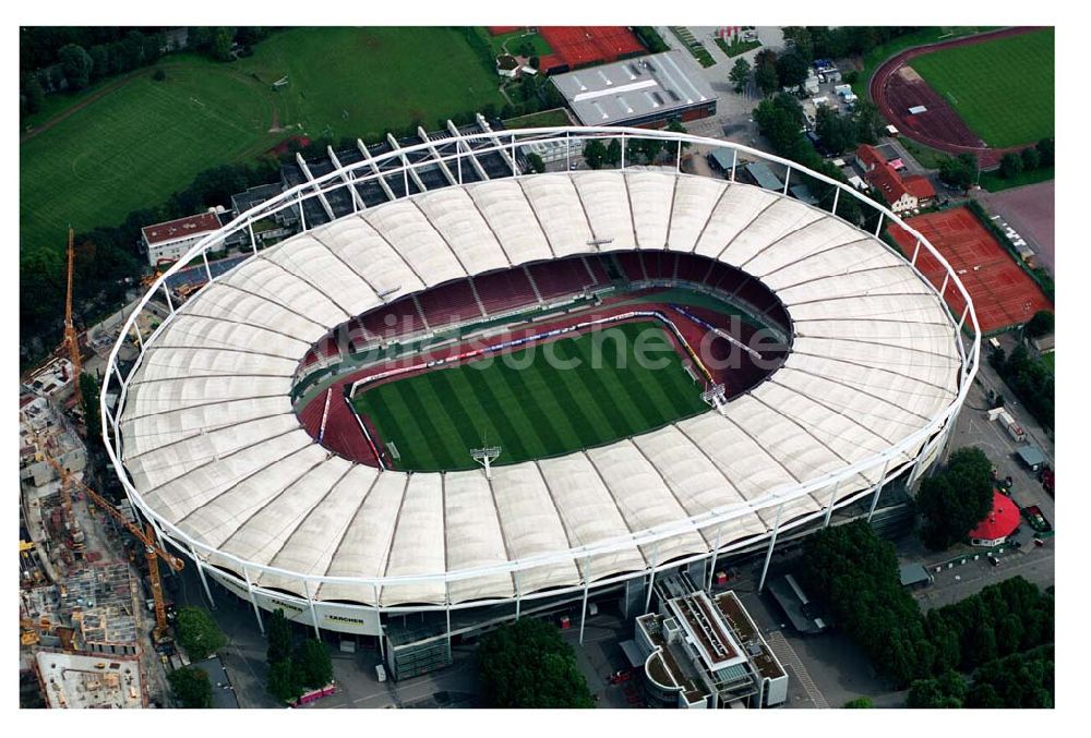 Stuttgart aus der Vogelperspektive: Gottlieb-Daimler-Stadion Stuttgart