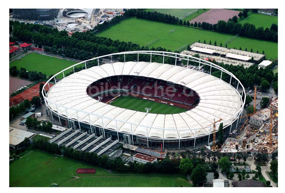 Luftaufnahme Stuttgart - Gottlieb-Daimler-Stadion Stuttgart