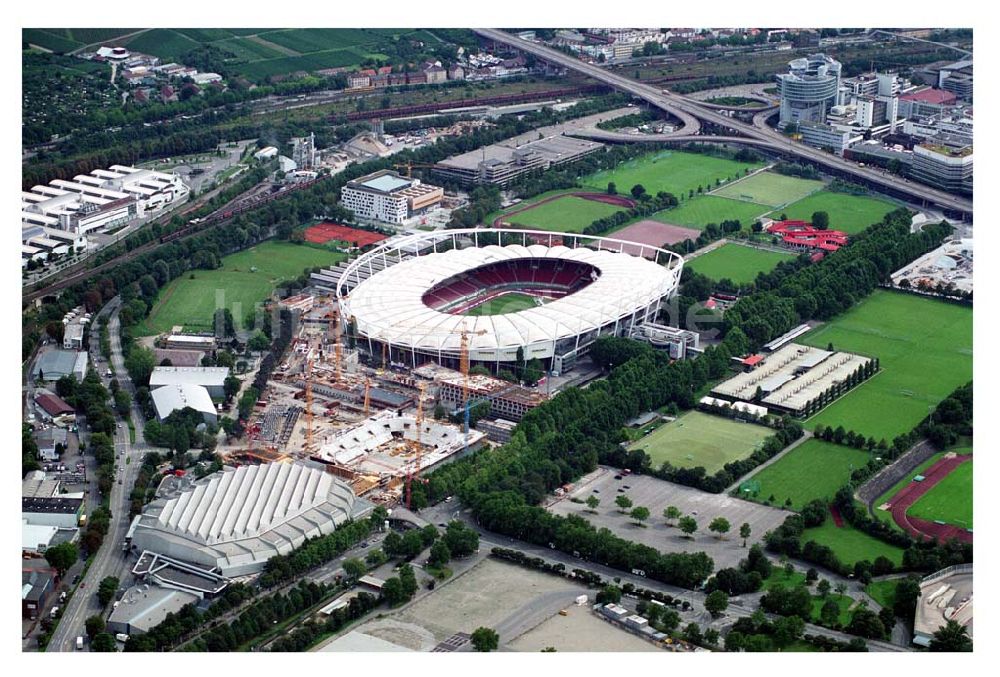 Luftbild Stuttgart - Gottlieb-Daimler-Stadion Stuttgart