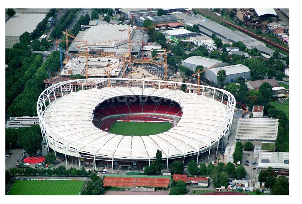 Luftaufnahme Stuttgart - Gottlieb-Daimler-Stadion Stuttgart