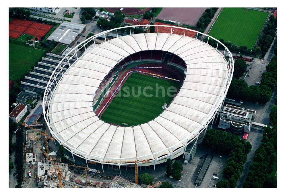 Luftbild Stuttgart - Gottlieb-Daimler-Stadion Stuttgart