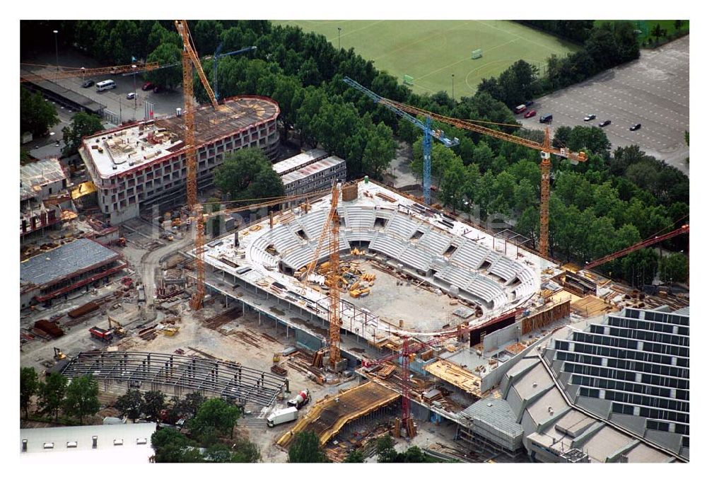 Stuttgart von oben - Gottlieb-Daimler-Stadion Stuttgart