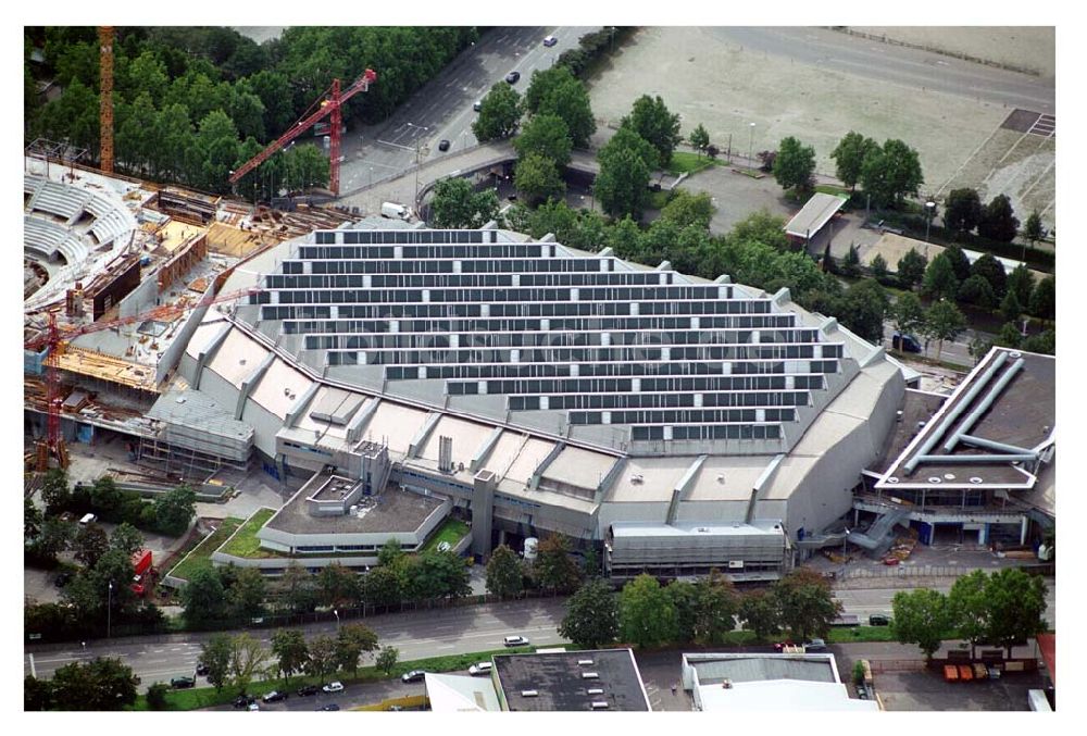 Stuttgart von oben - Gottlieb-Daimler-Stadion Stuttgart