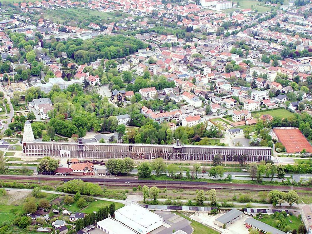 Luftbild Schönebeck - Gradierwerk in Schönebeck