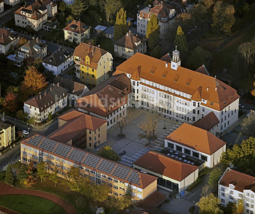 Bayreuth von oben - Graf-Münster-Gymnasium Bayreuth