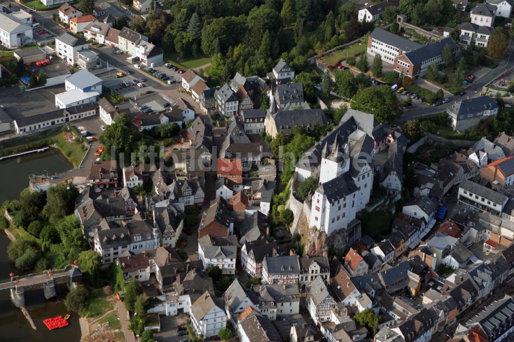 Luftaufnahme Diez - Grafenschloss Diez Rheinland-Pfalz