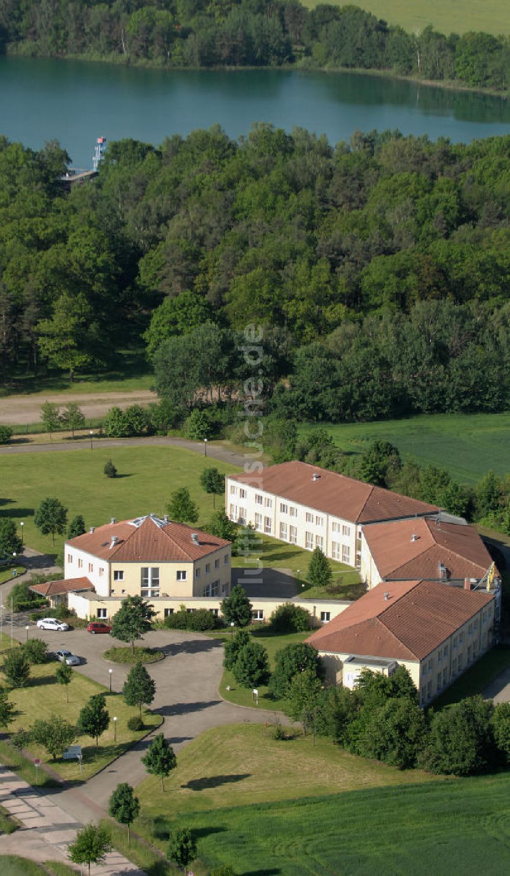 Dessau aus der Vogelperspektive: Grand City Parkhotel Dessau