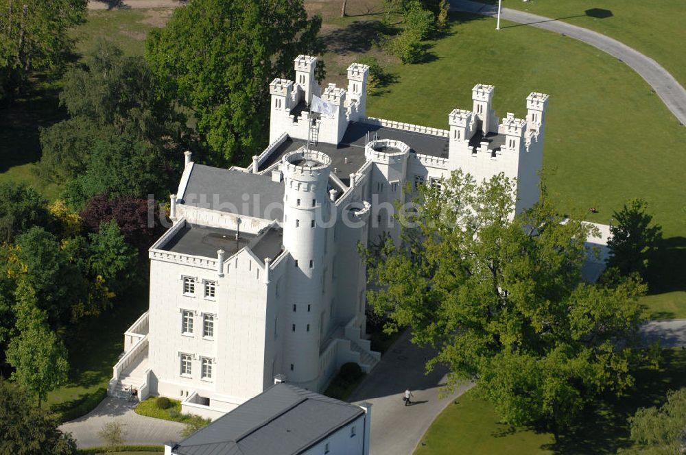 Heiligendamm von oben - Grand Hotel Heiligendamm (Burg Hohenzollern)