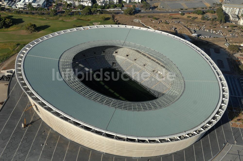 Kapstadt aus der Vogelperspektive: Green Point Stadion / Stadium in Kapstadt / Cape Town in Südafrika / South Africa