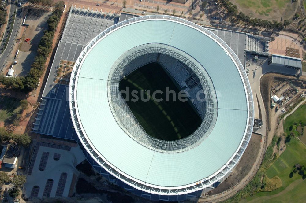 Kapstadt von oben - Green Point Stadion / Stadium in Kapstadt / Cape Town in Südafrika / South Africa