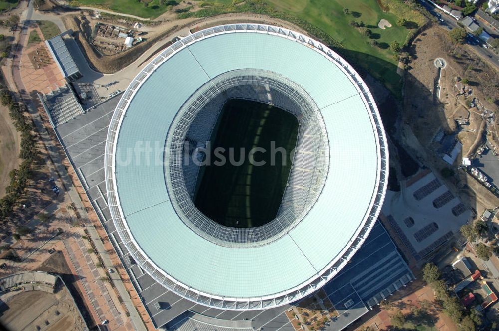 Luftaufnahme Kapstadt - Green Point Stadion / Stadium in Kapstadt / Cape Town in Südafrika / South Africa