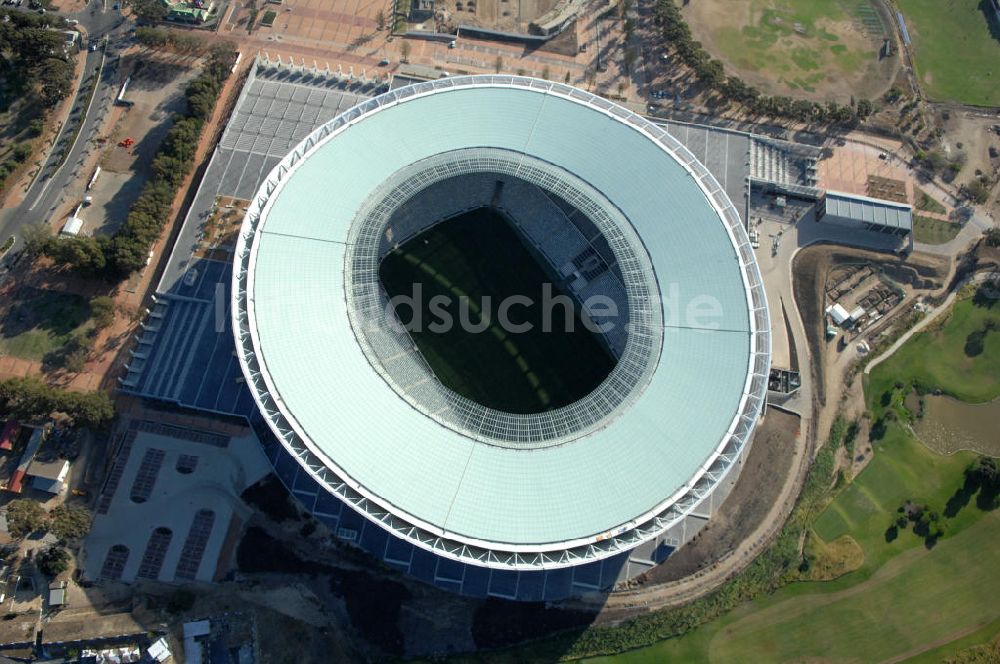 Kapstadt von oben - Green Point Stadion / Stadium in Kapstadt / Cape Town in Südafrika / South Africa