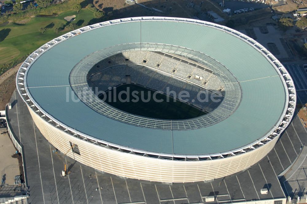 Luftbild Kapstadt - Green Point Stadion / Stadium in Kapstadt / Cape Town in Südafrika / South Africa