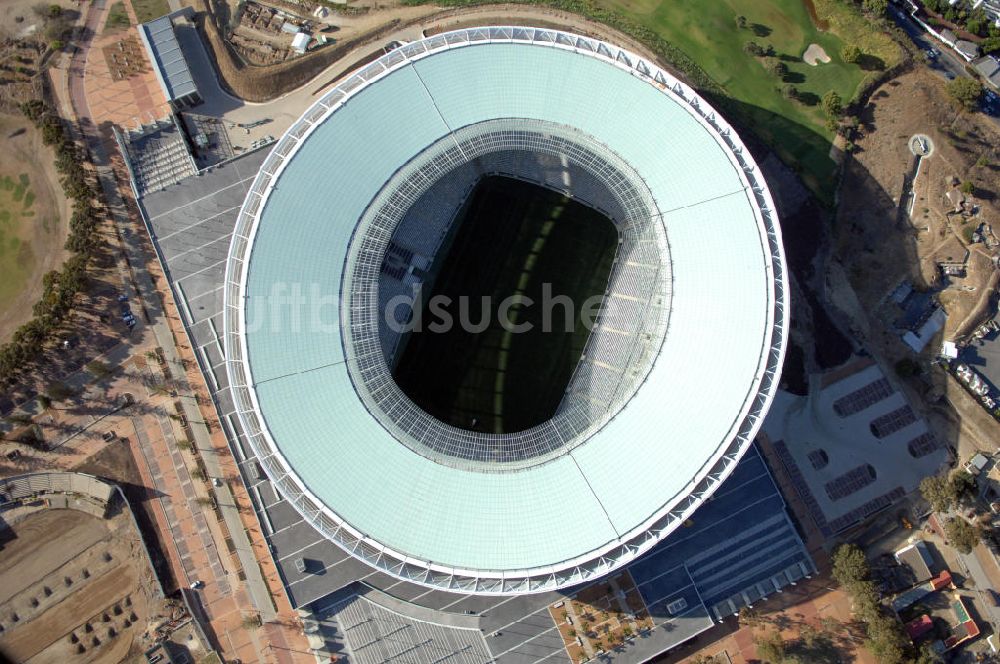 Luftbild Kapstadt - Green Point Stadion / Stadium in Kapstadt / Cape Town in Südafrika / South Africa