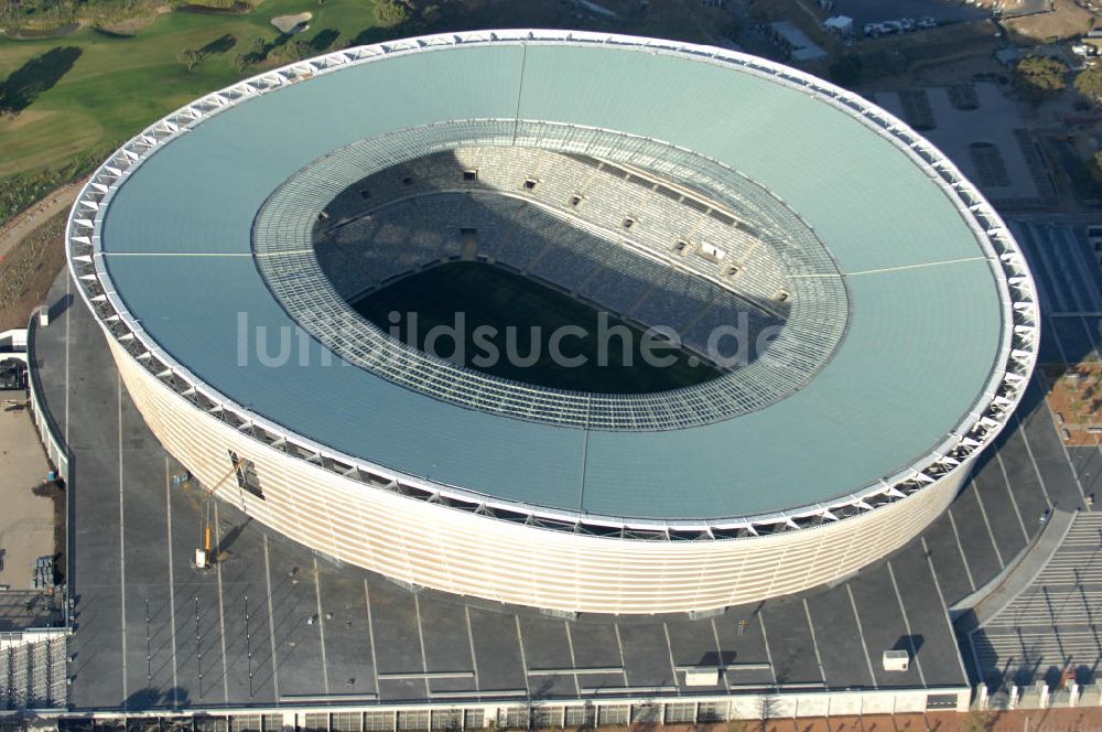 Kapstadt aus der Vogelperspektive: Green Point Stadion / Stadium in Kapstadt / Cape Town in Südafrika / South Africa