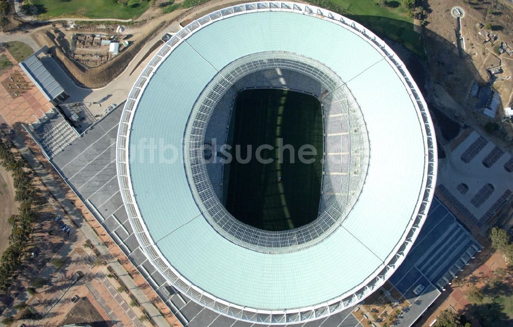 Kapstadt aus der Vogelperspektive: Green Point Stadion / Stadium in Kapstadt / Cape Town in Südafrika / South Africa