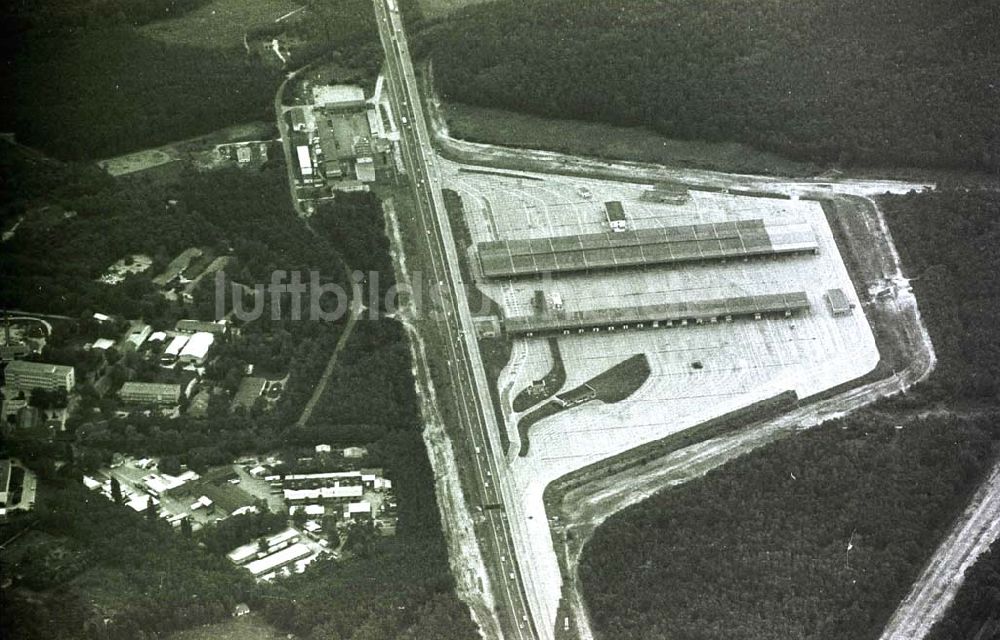 Luftbild Drewitz - 27.06.1993 Grenzübergang Drewitz