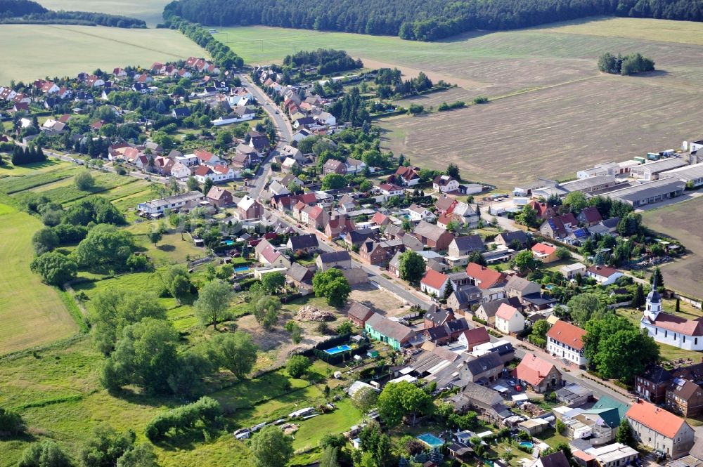 Luftaufnahme Gräfenhainichen OT Schköna - Gräfenhainichen OT Schköna im Bundesland Sachsen-Anhalt