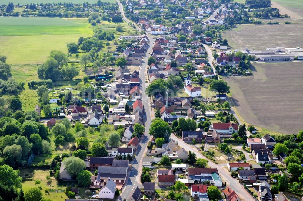 Luftbild Gräfenhainichen OT Schköna - Gräfenhainichen OT Schköna im Bundesland Sachsen-Anhalt