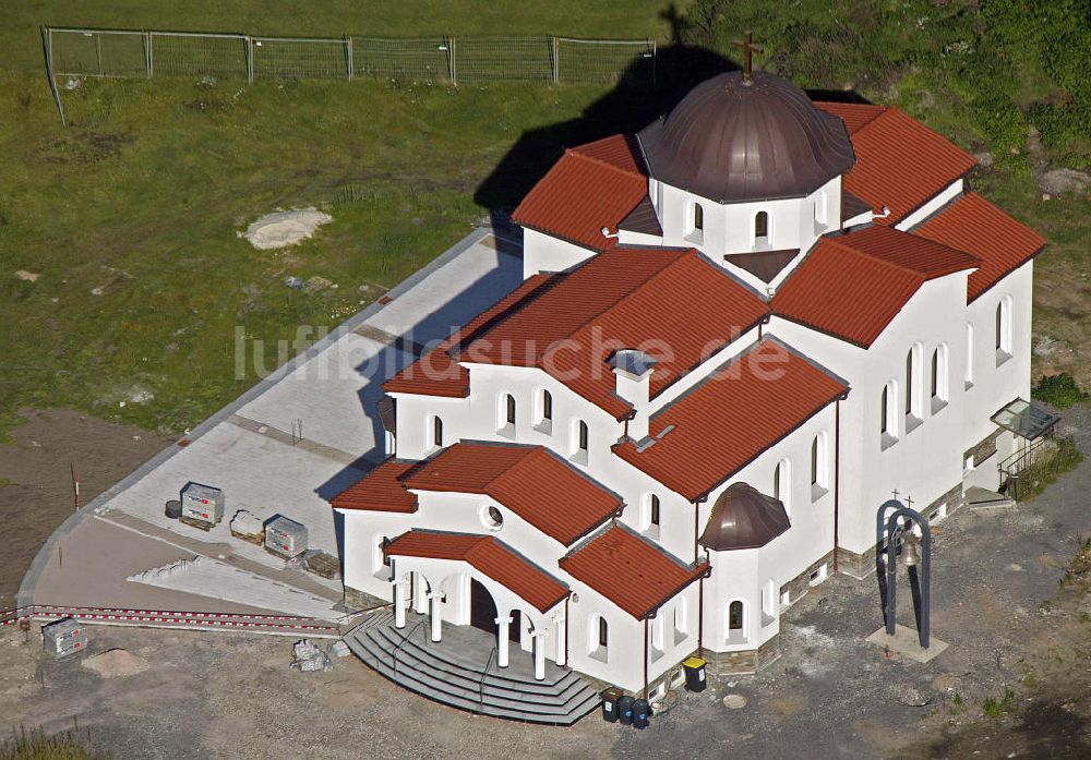 Luftaufnahme Herten - Griechisch-Orthodoxe Kirche Heiliger Dimitrios Herten