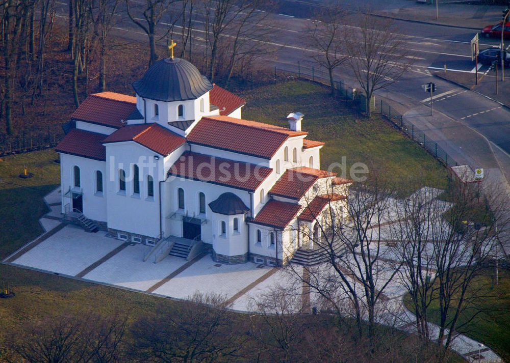 Luftbild Herten - Griechisch-Orthodoxe Kirche Heiliger Dimitrios Herten