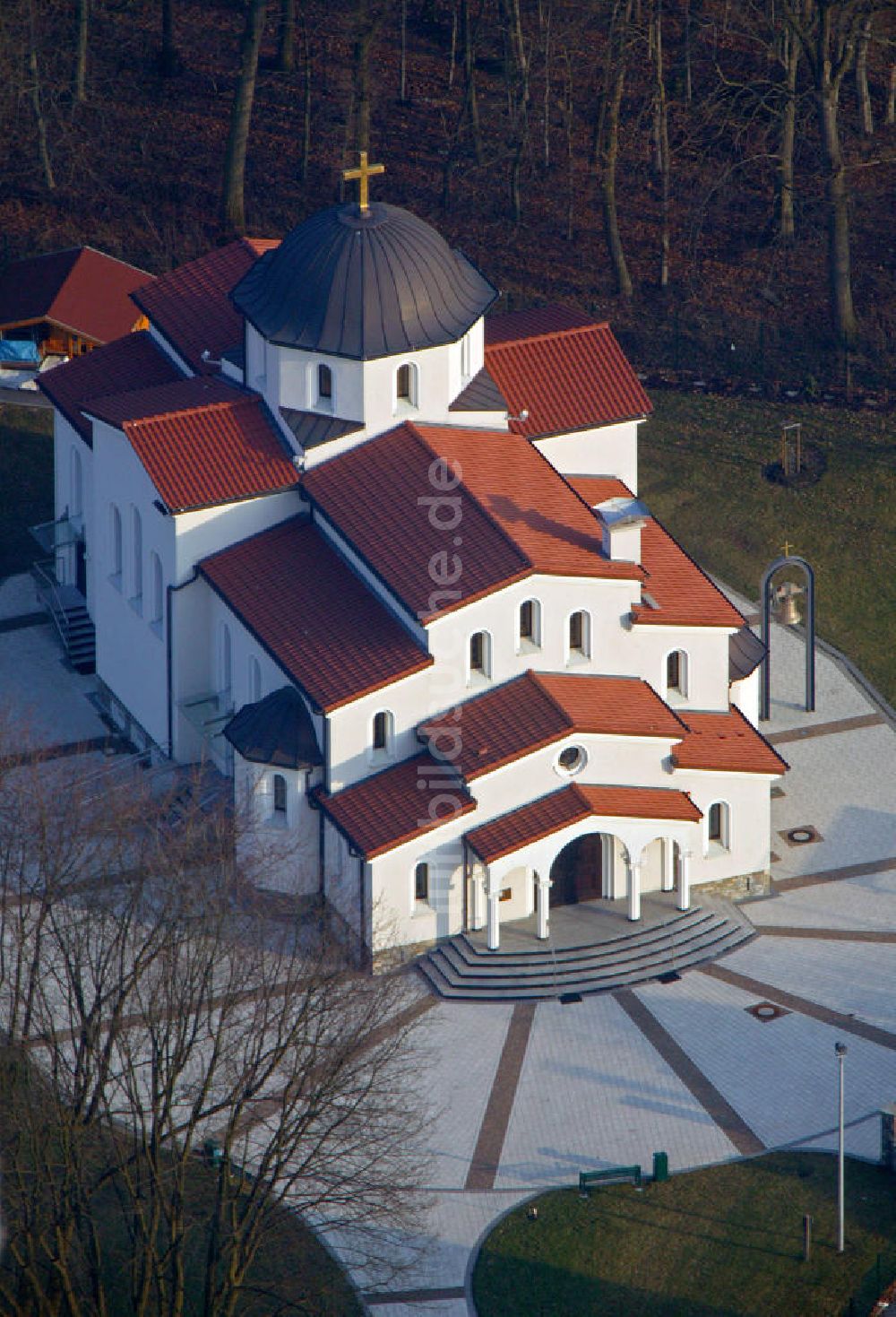 Luftaufnahme Herten - Griechisch-Orthodoxe Kirche Heiliger Dimitrios Herten