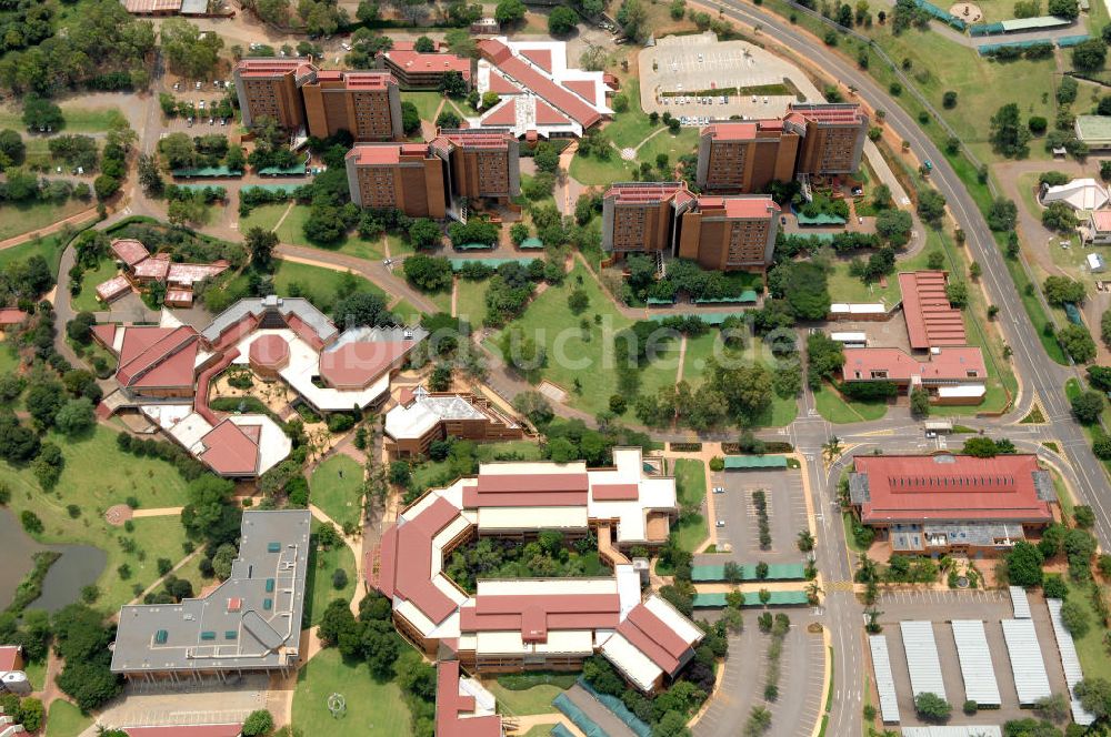 Luftaufnahme Pretoria - Groenkloof Campus University of Pretoria