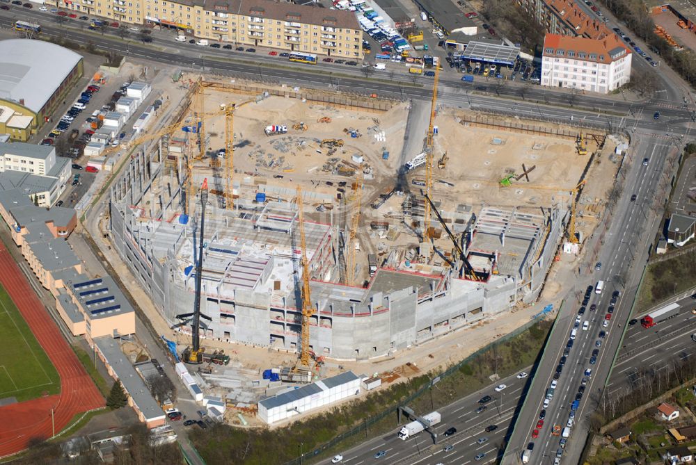 Luftaufnahme Berlin - Größte Aktuelle Baustellen Berlins: Baustelle Des ...