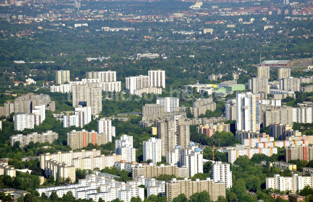 Luftaufnahme Berlin Gropiusstadt - Gropisstadt Berlin Neukölln