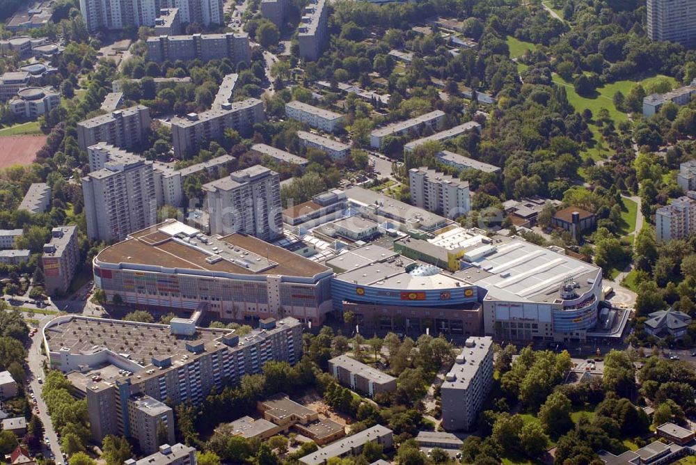 Berlin-Neukölln von oben - Gropius-Passagen in Berlin-Neukölln