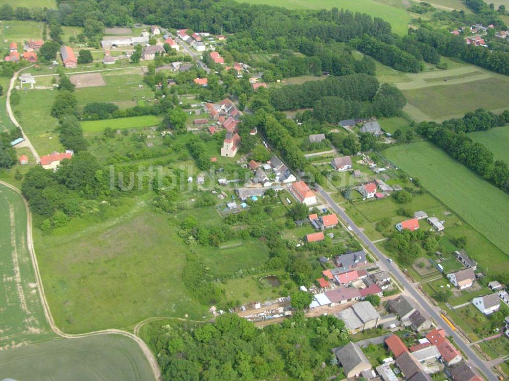 Groß Woltersdorf von oben - Gross Woltersdorf / Brandenburg