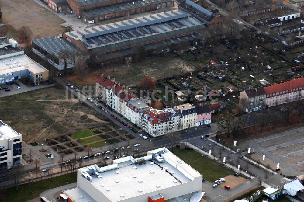 Potsdam aus der Vogelperspektive: Großbeerenstraße Potsdam