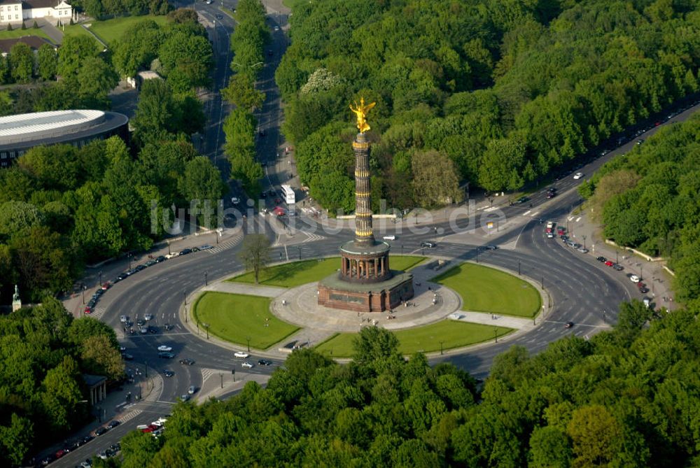 Luftaufnahme Berlin - Grosser Stern Berlin