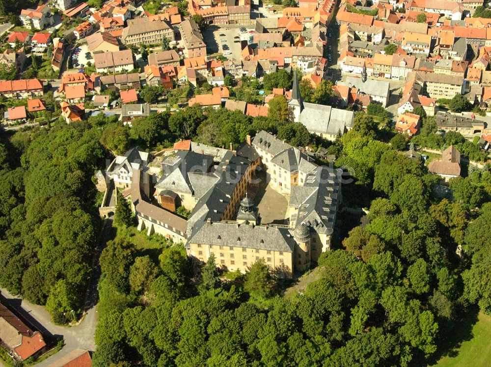 Luftbild Blankenburg - Großes Schloss Blankenburg