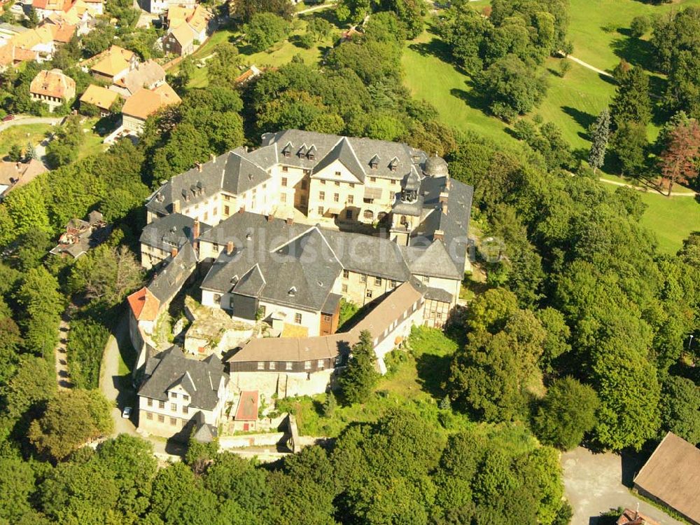 Luftaufnahme Blankenburg - Großes Schloss Blankenburg