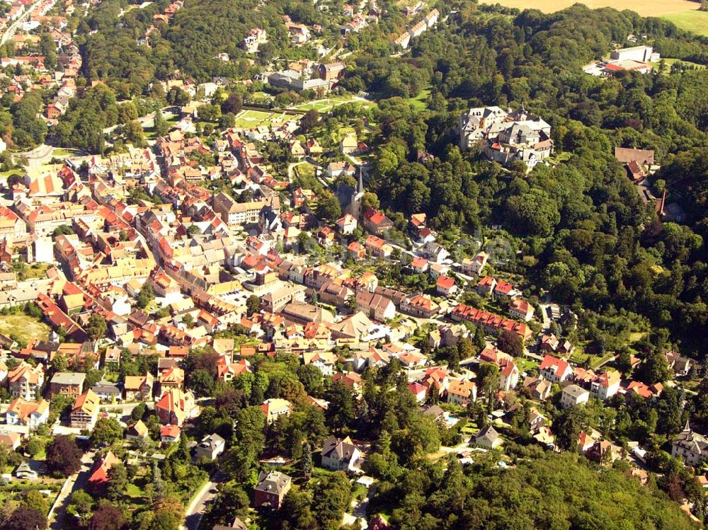 Luftaufnahme Blankenburg - Großes Schloss Blankenburg