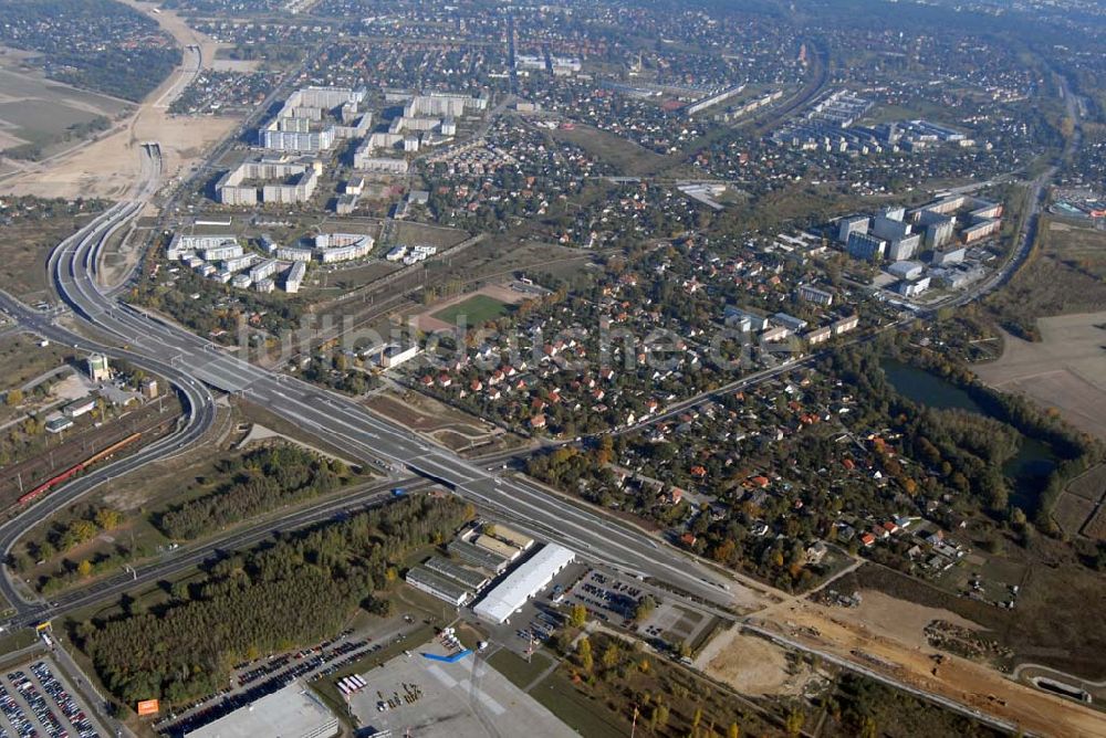 Schönefeld von oben - Großprojekt Schönefeld