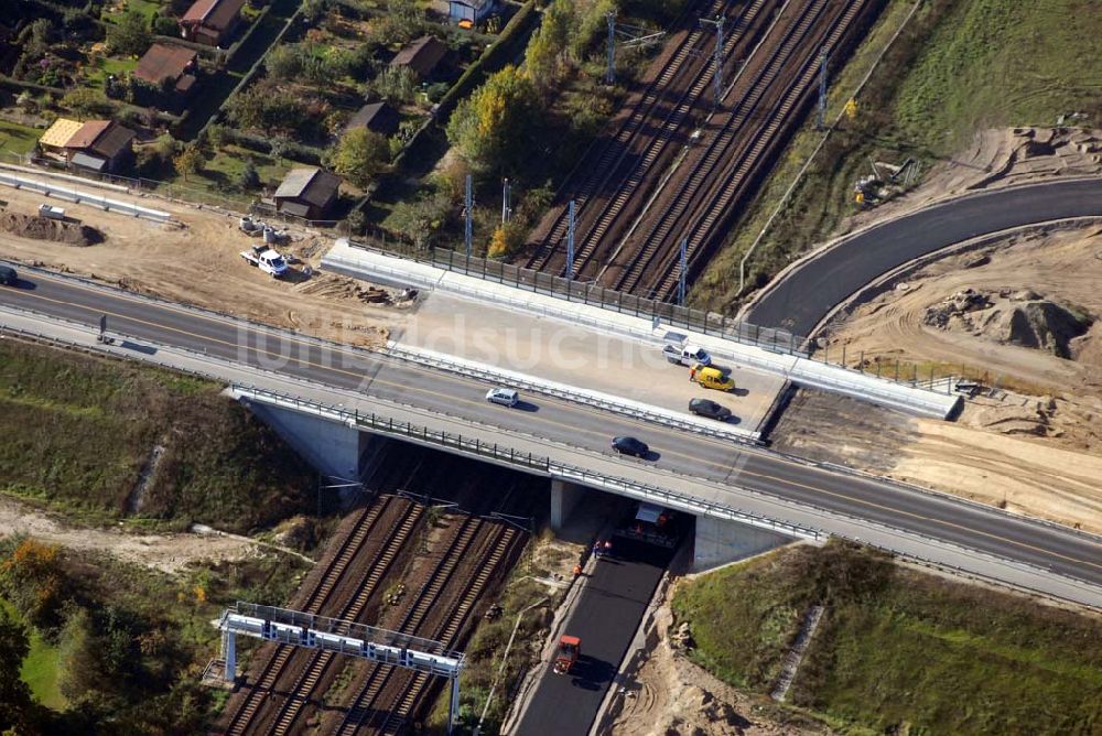 Luftbild Schönefeld - Großprojekt Schönefeld