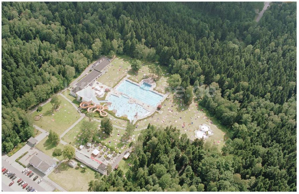 Großröhrsdorf aus der Vogelperspektive: , Großröhrsdorf, Blick auf das Massenei Bad südlich von Großröhrsdorf