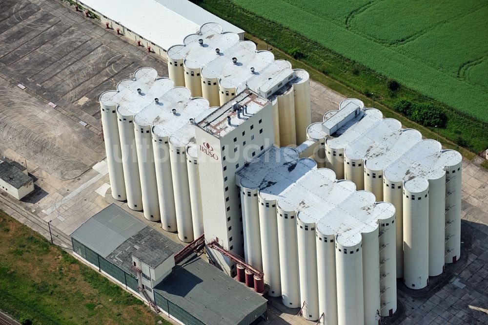 Luftaufnahme Buttstädt - Großsilo in Buttstädt in Thüringen