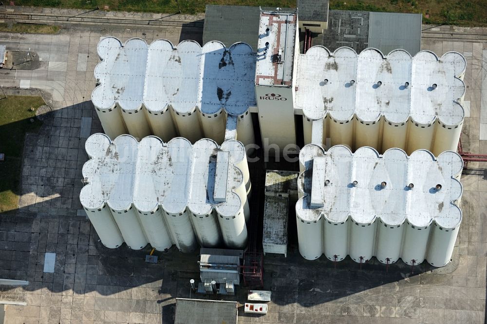 Luftaufnahme Buttstädt - Großsilo in Buttstädt in Thüringen