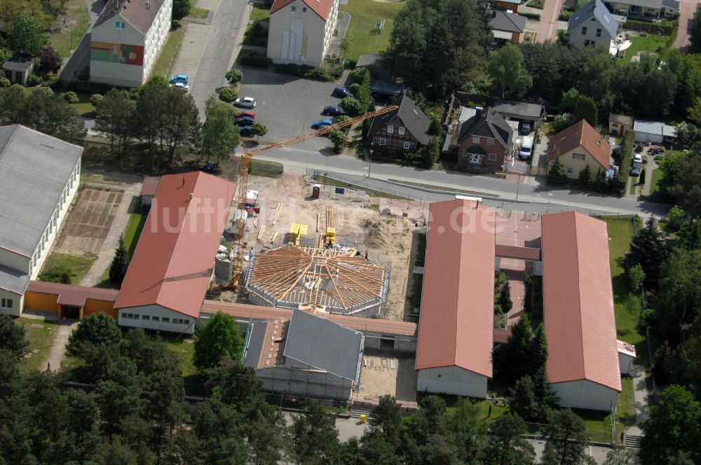 Luftaufnahme Gardelegen OT Jävenitz - Grundschule Jävenitz in Sachsen-Anhalt